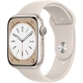thumbnail image 1 of Restored Apple Watch Gen 8 Series 8 45mm Starlight Aluminum - Starlight Sport Band MNUQ3LL/A (Refurbished), 1 of 2