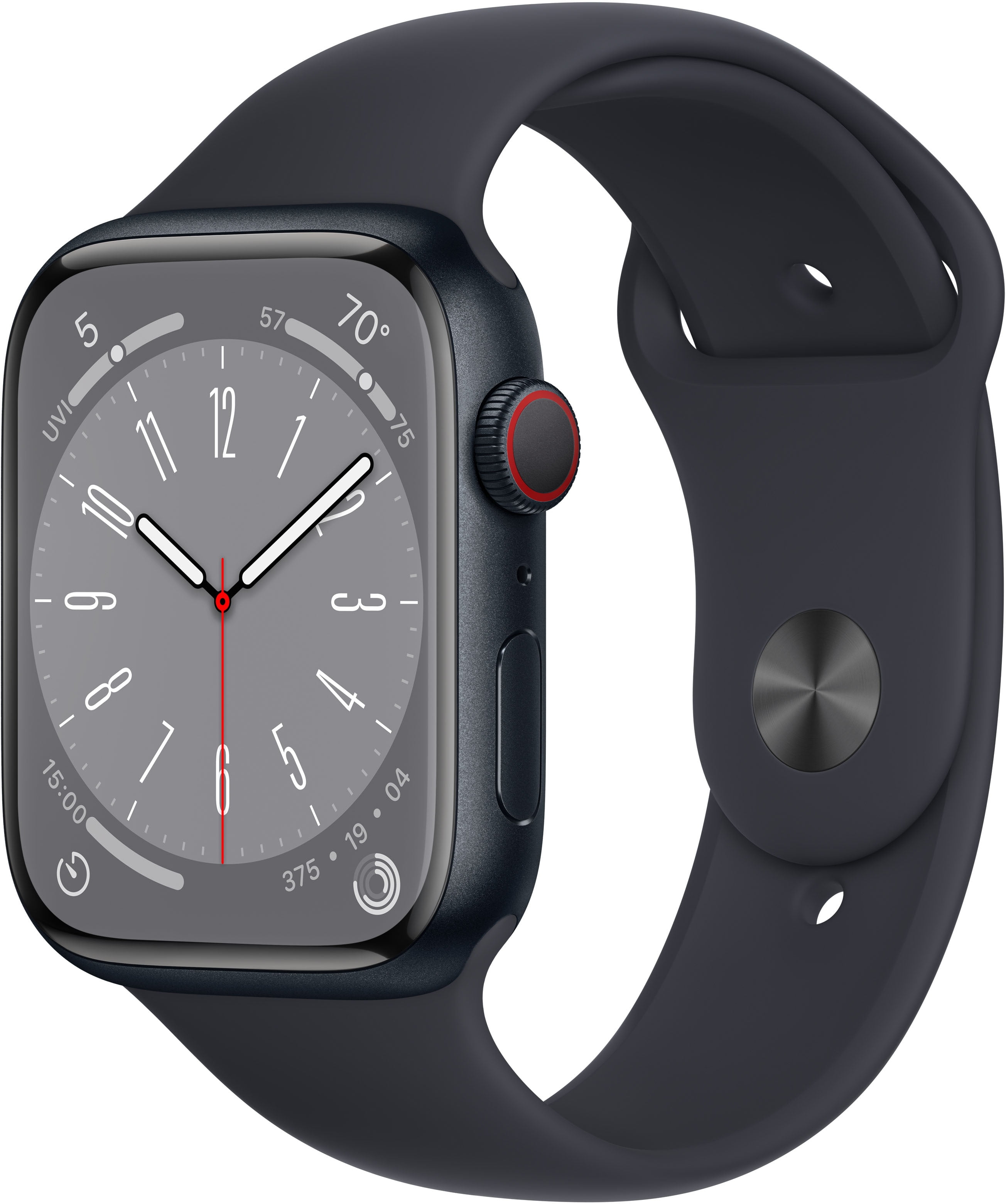Restored Apple Smart Watch Gen 3 Series 3 38mm Space Gray Aluminum 