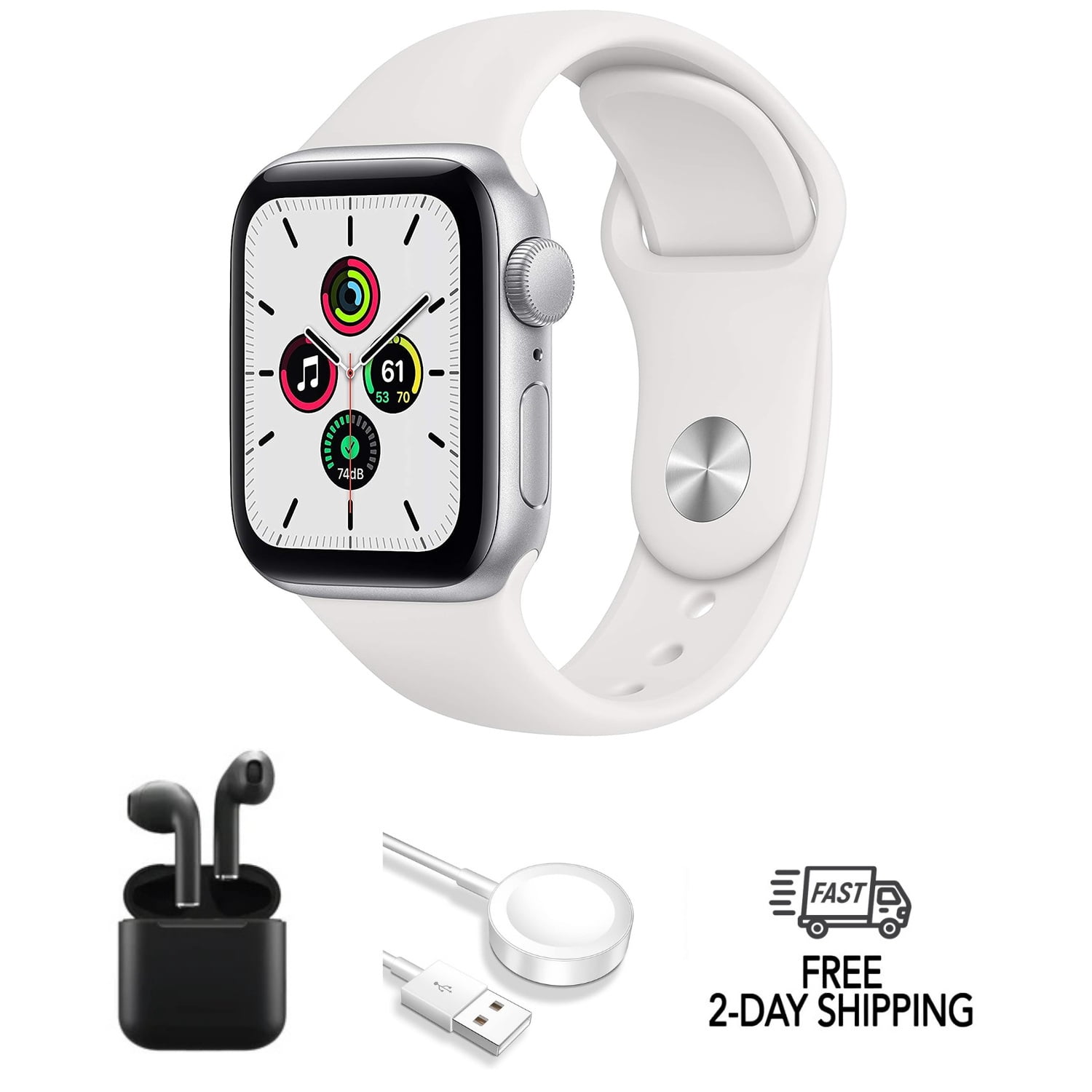 Restored Apple Watch SE (2020) 1st Gen 40mm A2353 (GPS + Cellular