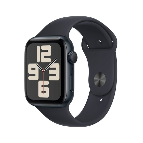Restored Apple Watch SE 2nd Gen GPS 40mm Midnight Aluminum Case and Sport Band S/M (Refurbished)
