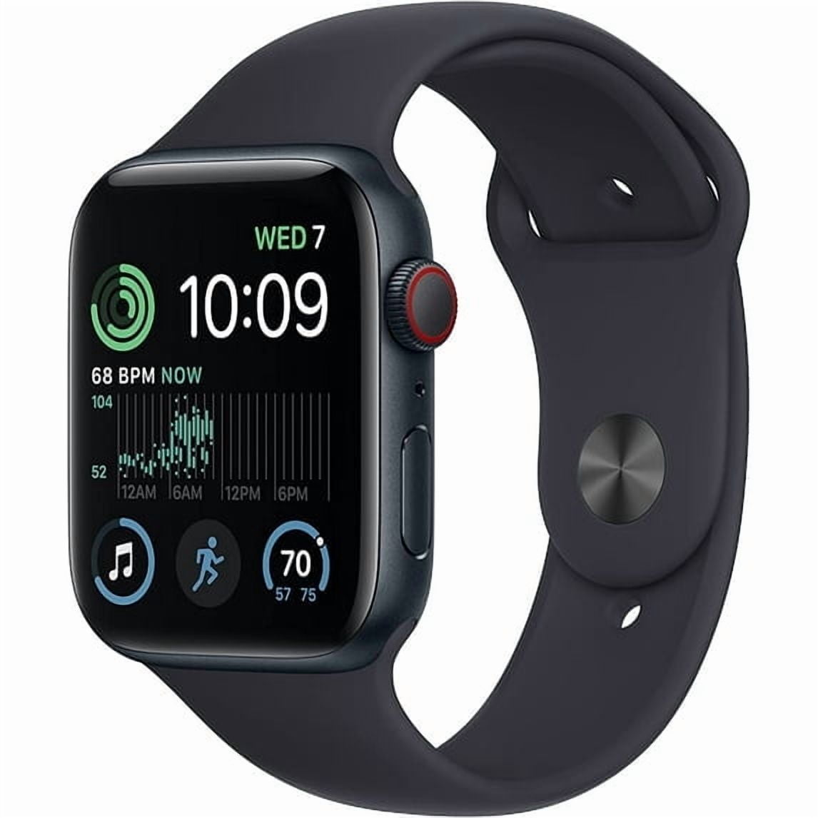 Restored  Apple Watch Series SE 2nd Generation 44mm (GPS + Cellular) Aluminum Case (Refurbished)