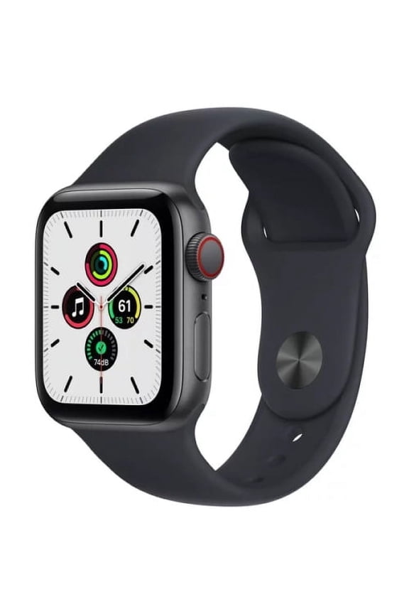 Restored Apple Watch SE 40MM Space Gray GPS + Cellular (Refurbished)