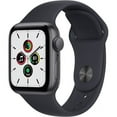 thumbnail image 1 of Restored Apple Watch SE (1st Gen) GPS, 40mm Space Gray Aluminum Case with Midnight Sport Band - Regular, 1 of 7