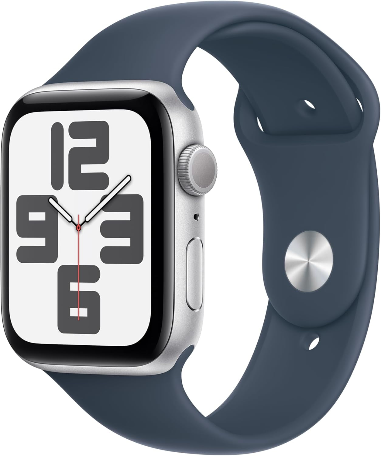 Apple Watch SE GPS + Cellular, 44mm Silver Aluminum Case