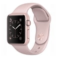 thumbnail image 1 of Restored Apple Watch Series 1 38mm Rose Gold Aluminum Case Pink Sand Sport Band MNNH2LL/A (Refurbished), 1 of 2