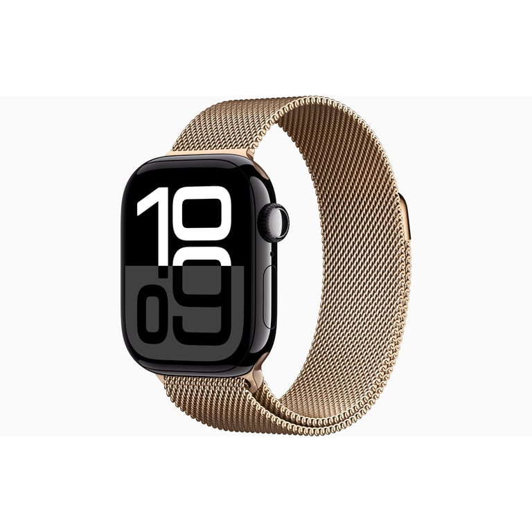 Restored Apple Watch Series 10 GPS 46MM Jet Black Aluminium Case 