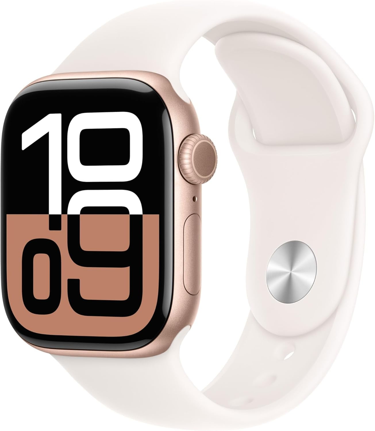 Restored Apple Watch Series 10 Aluminum 42mm A3001 (GPS + Cellular) Rose Gold (Refurbished)