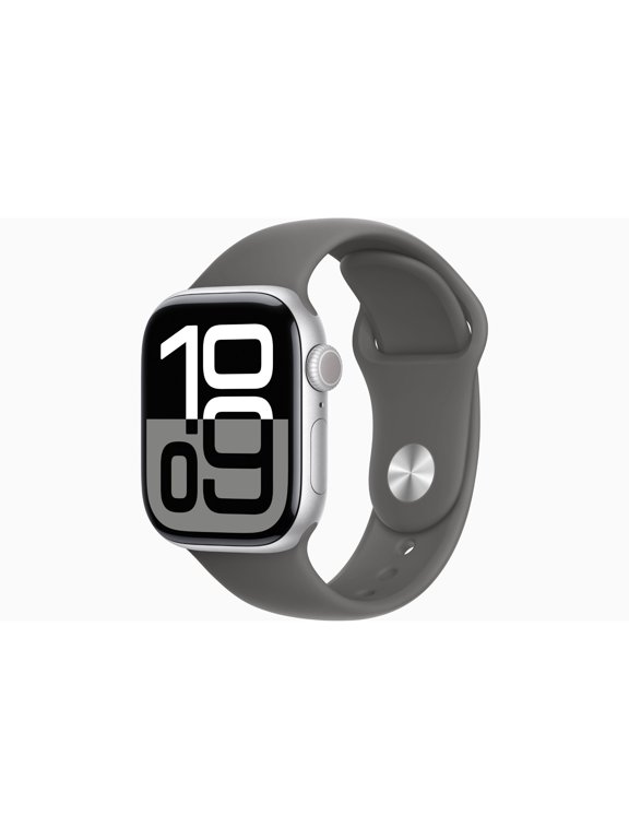 Restored Apple Watch Series 10 GPS + Cellular 46MM Advanced Health Insights Fall Detection Voice Assistant Silver Aluminum Case with Starlight Sport Band, 1 Count 1 Pack