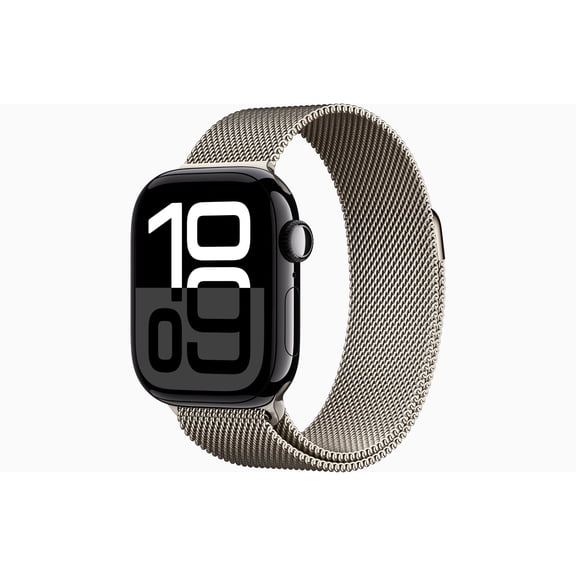 Restored Apple Watch Series 10 Aluminum(GPS + Cellular), Jet Black/46mm , 1, 1, 1