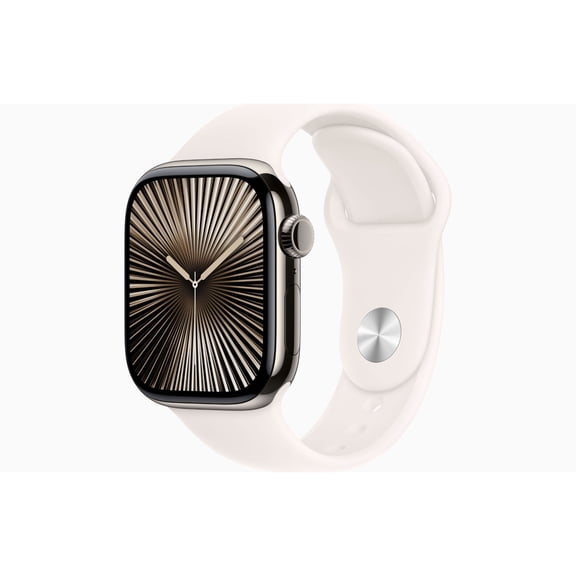 Restored Apple Watch Series 10 Titanium 46mm (GPS + Cellular) Natural, iOS, 1