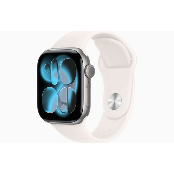 Restored Apple Watch Series 11 - GPS + Cellular - 46MM Space Gray Aluminum Case with Light Blush Sport Band - M/L