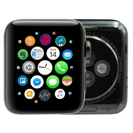 Restored Apple Watch Series 2 38mm Space Black Case - Black Sport Band (Refurbished)