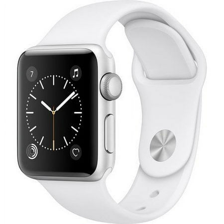 Restored Apple Watch Series 2 Smartwatch 38mm, Silver Aluminum Case/ White Band (Newest Model) (Refurbished)