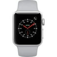thumbnail image 1 of Restored Apple Watch Series 3 38mm GPS Silver Aluminum Case with Sport Band (Refurbished), 1 of 2