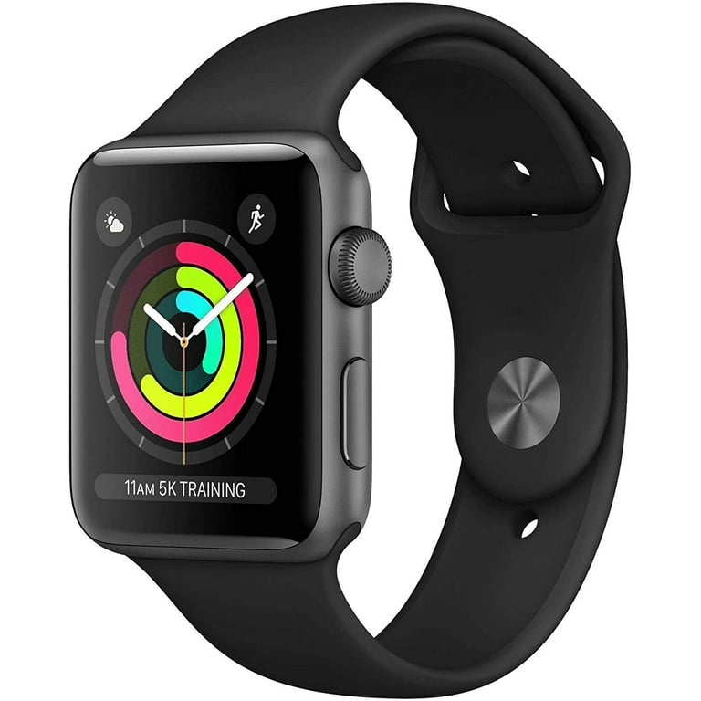 Apple Watch Series 3/GPS/38mm/A1858 ⑥ Restored Apple Watch Series 3 (GPS, 38mm) - Space Gray Aluminum