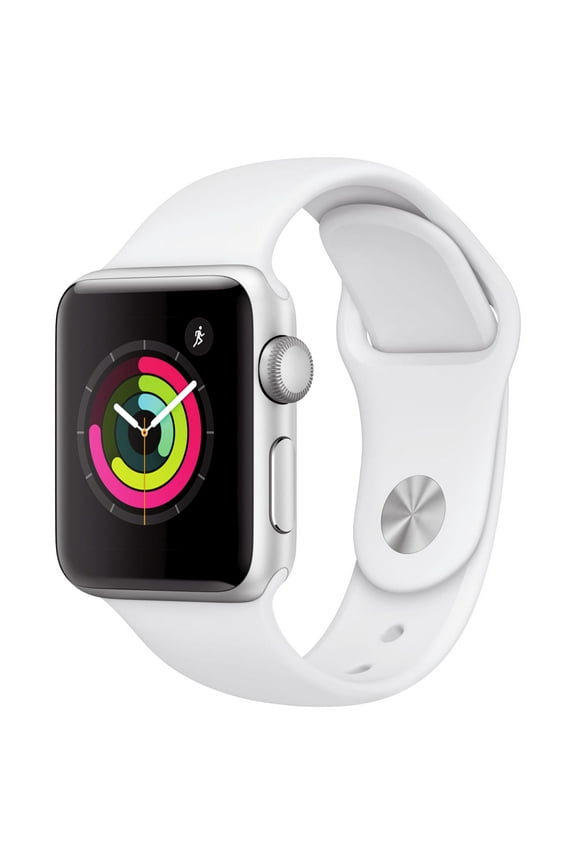 Restored Apple Watch Series 3 GPS - 38mm - Sport Band - Aluminum Case (Refurbished)