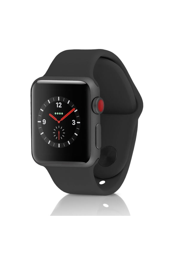 Restored Apple Watch Series 3 (GPS+Cellular) 42MM Aluminum Case & Sport Band Space Gray (Refurbished)