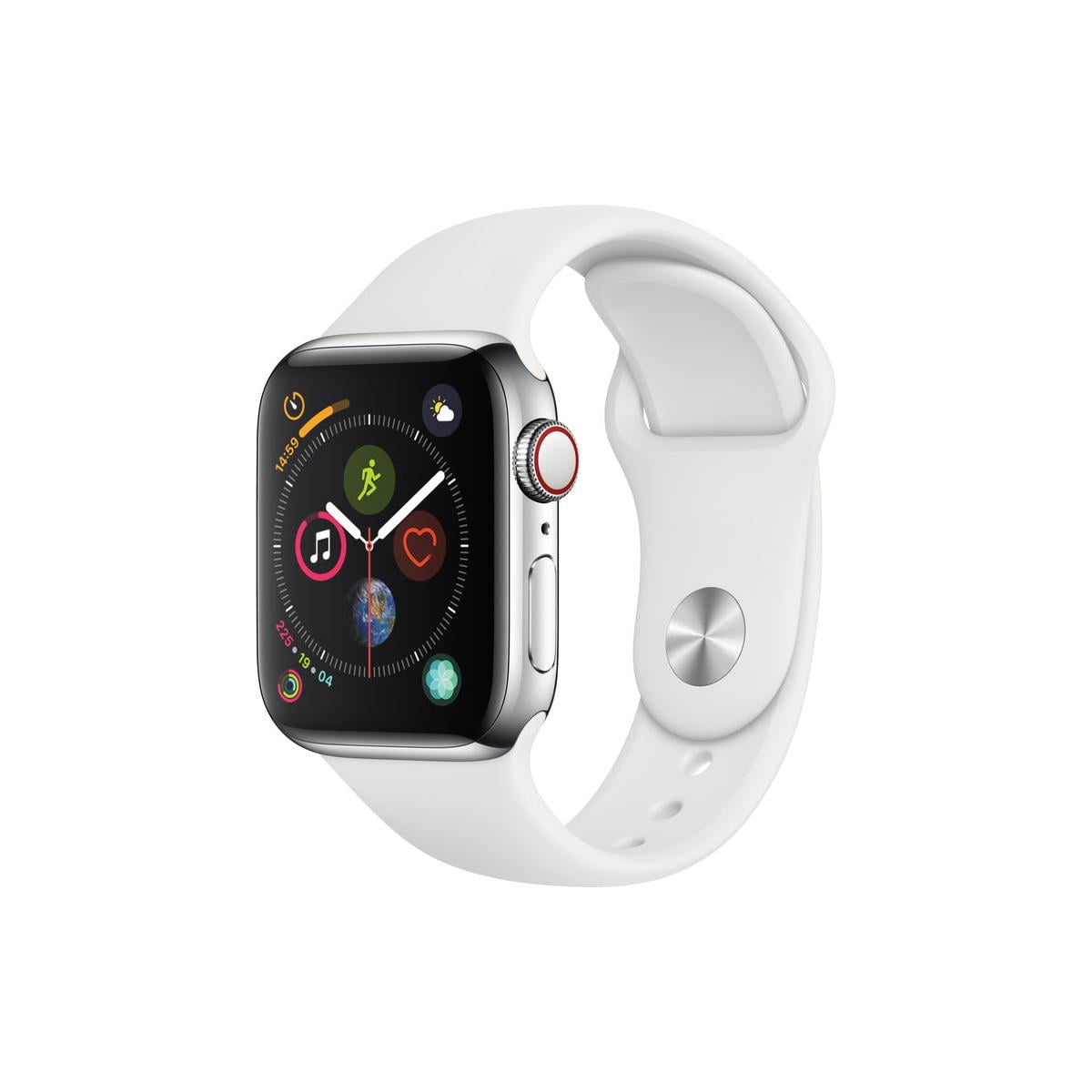 Apple Watch - Apple Watch Series4 GPSモデル アルミ 40mm Apple Watch Series 4, 40mm, GPS + Cellular, Silver Aluminum