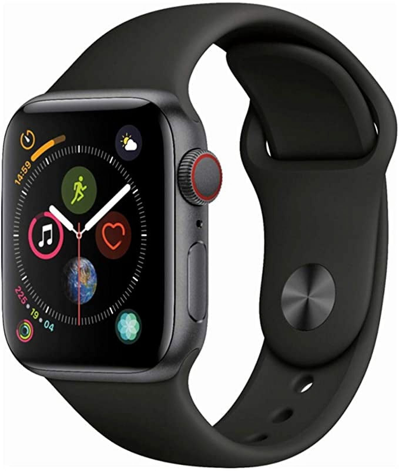 Apple Watch - 美品AppleWatchSeries4 GPS+セルラー グレイブラック44mm Apple Watch 4