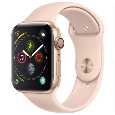 Restored Apple Watch Series 4 44mm - GPS - Gold - Pink Sport Band (Refurbished)