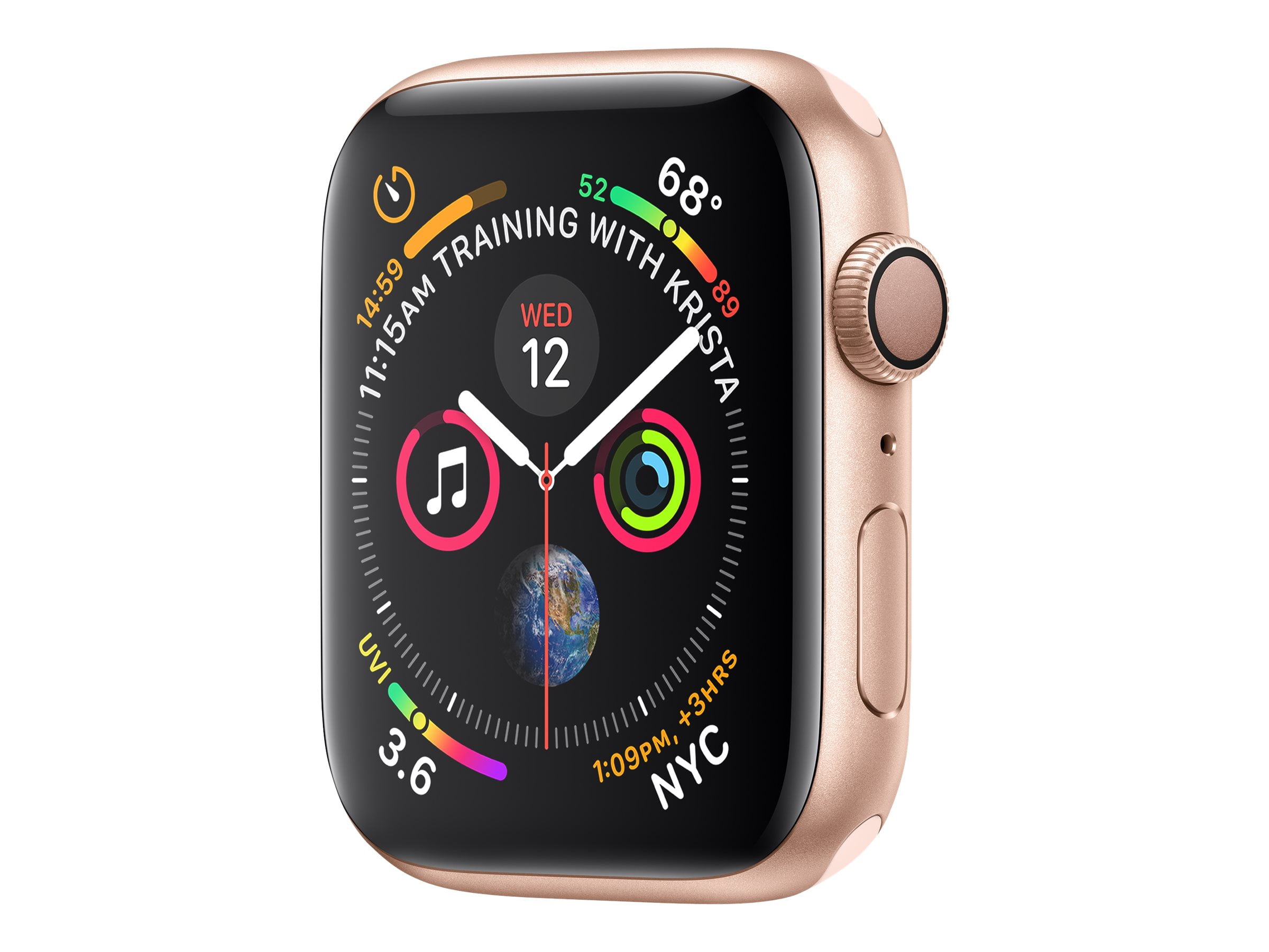 Restored Apple Watch Series 4 - 40 mm Gold Aluminum - Smart Watch - 16 GB Wi-Fi, Bluetooth - 1.06 oz. (Refurbished) - Walmart.com