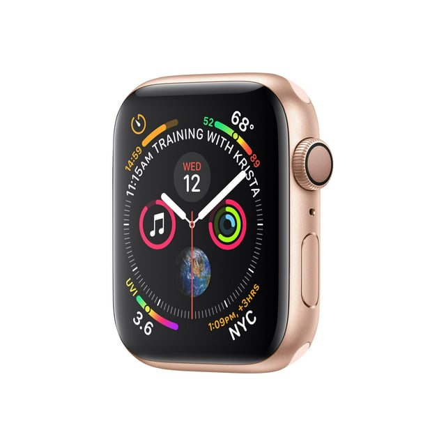 Restored Apple Watch Series 4 (GPS) - 40 mm - Gold Aluminum - Smart Watch - 16 GB - Wi-Fi, Bluetooth - 1.06 oz. Demo (Refurbished)
