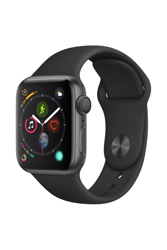 Restored Apple Watch Series 4 GPS - 44mm - Sport Band - Aluminum Case (Refurbished)