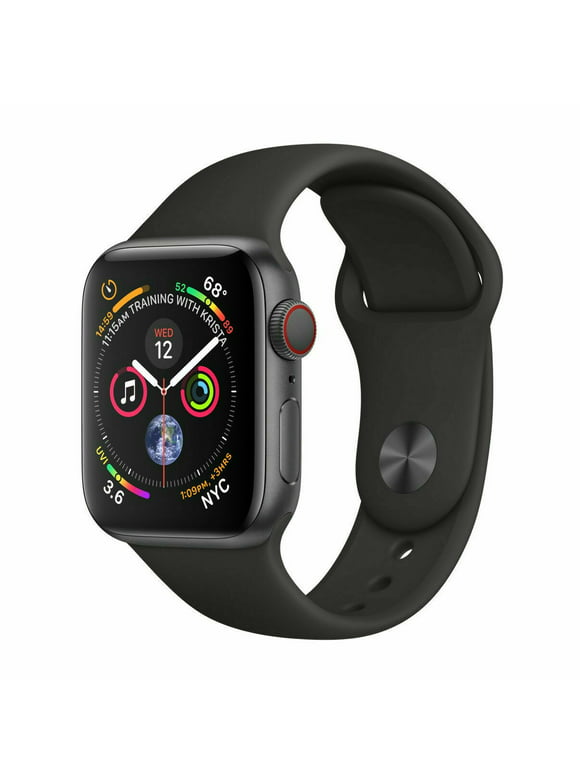 Restored Apple Watch Series 4 (GPS + Cellular) 40mm Smartwatch (Refurbished)