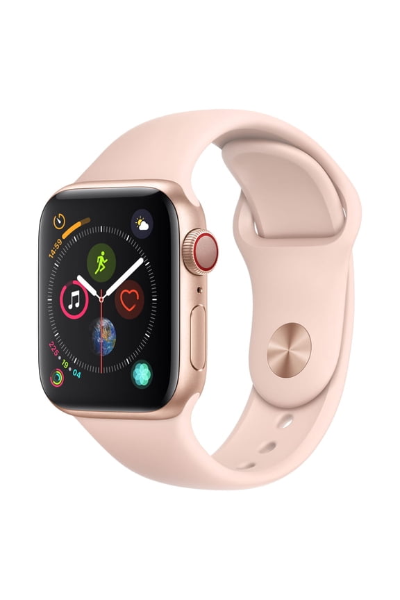 Restored Apple Watch Series 4 GPS + LTE - 40mm - Sport Band - Aluminum Case (Refurbished)