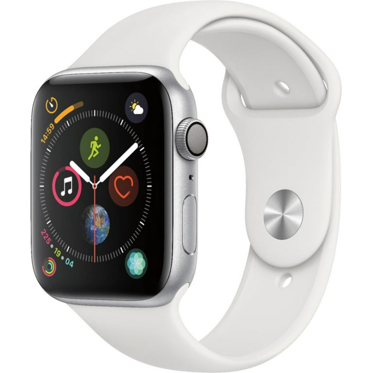 Restored Apple Watch Series 4 GPS + LTE 44mm - Sport Band - Aluminum Case (Refurbished) - Walmart.com