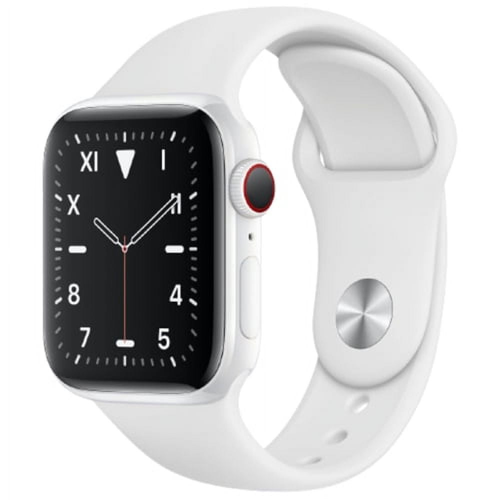 Restored Apple Watch Series 5 44mm GPS + Cellular Ceramic White