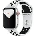 thumbnail image 1 of Restored  Apple Watch Series 5 44mm (GPS + Cellular) Nike Edition Aluminum Case (Refurbished), 1 of 4