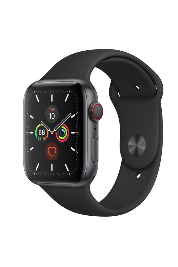 Restored Apple Watch Series 5 (GPS + Cellular) 44mm Smartwatch (Refurbished)