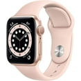 thumbnail image 1 of Apple Watch Series 6 40MM Rose Gold GPS + Cellular Smart Watch, 10 Hour Battery Life, 1 Each, 1 of 1