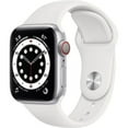 thumbnail image 1 of Restored Apple Watch Series 6 44MM Silver GPS + Cellular (Refurbished), 1 of 1