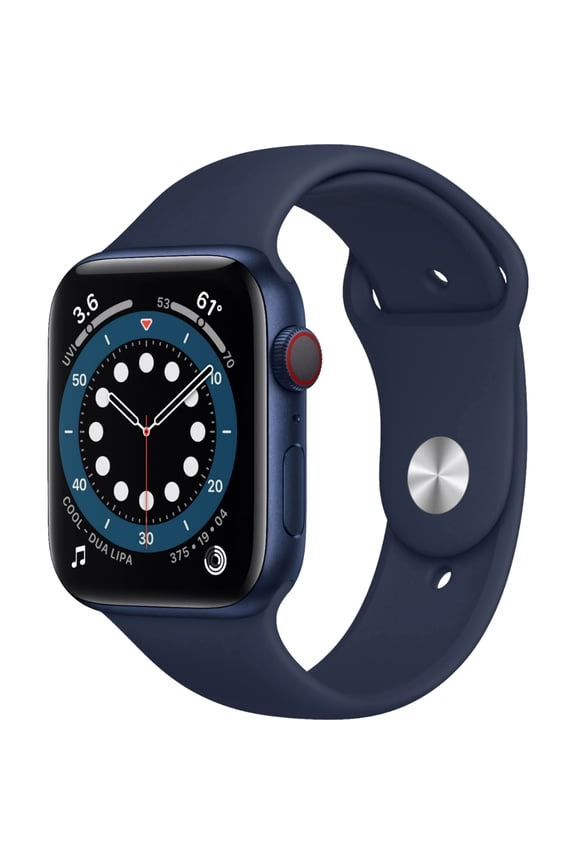 Restored Apple Watch Series 6 44mm (GPS + Cellular) Aluminum Case