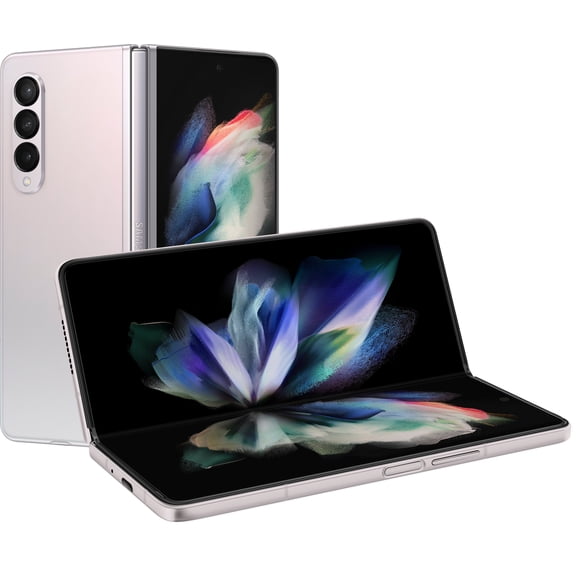 Restored Samsung Galaxy Z Fold 3 5G F926U - Unlocked - 256GB Silver (Refurbished)