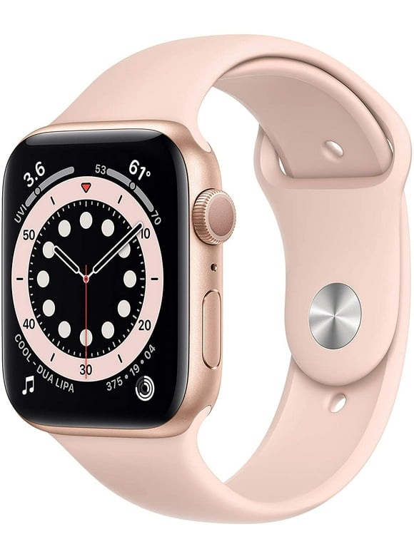 Restored Apple Watch Series 6 GPS - 40mm - Gold Case - Pink Sand Sport Band (Refurbished)