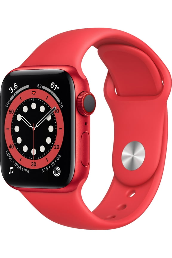 Restored Apple Watch Series 6 (GPS + Cellular, 40mm) - Aluminum Case (Refurbished)