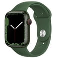 thumbnail image 1 of Restored Apple Watch Series 7 (GPS+Cellular, 41mm) - Aluminum Case - Clover Sport Band MKH93LL/A (Refurbished), 1 of 3