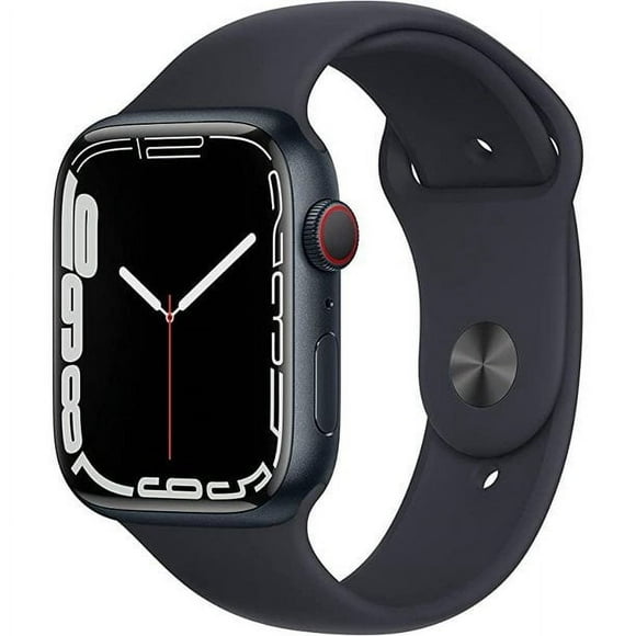 Restored Apple Watch Series 7 (GPS+Cellular, 41mm) - Midnight - Aluminum Case - Midnight Sport Band (Refurbished)