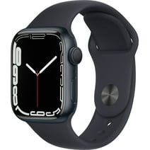 Restored Apple Watch Series 7 GPS - 41mm - Midnight Aluminum - Midnight Sport Band MKMX3LL/A (Refurbished)
