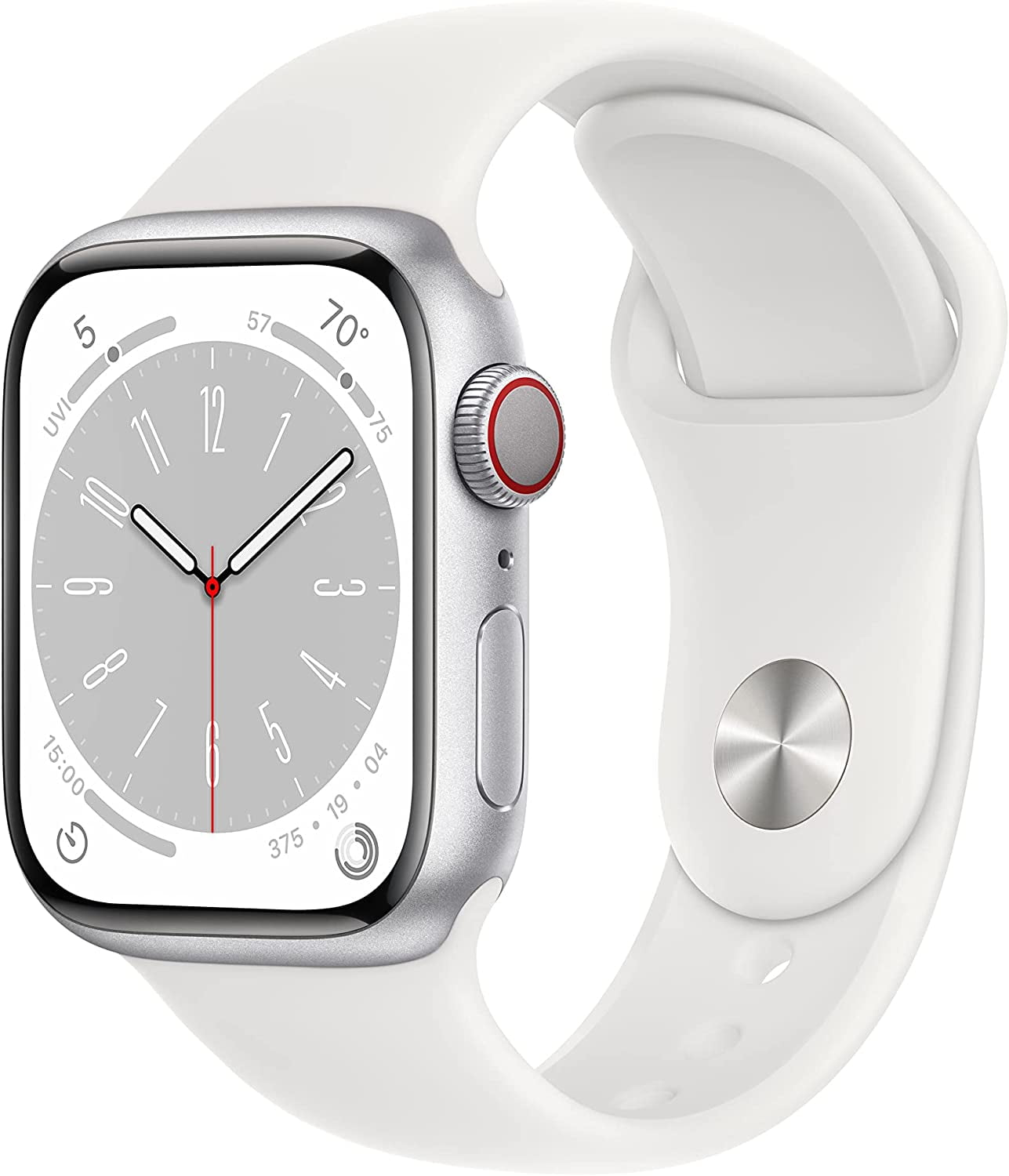 Restored  Apple Watch Series 8 45mm (GPS + Cellular) Aluminum Case (Refurbished)
