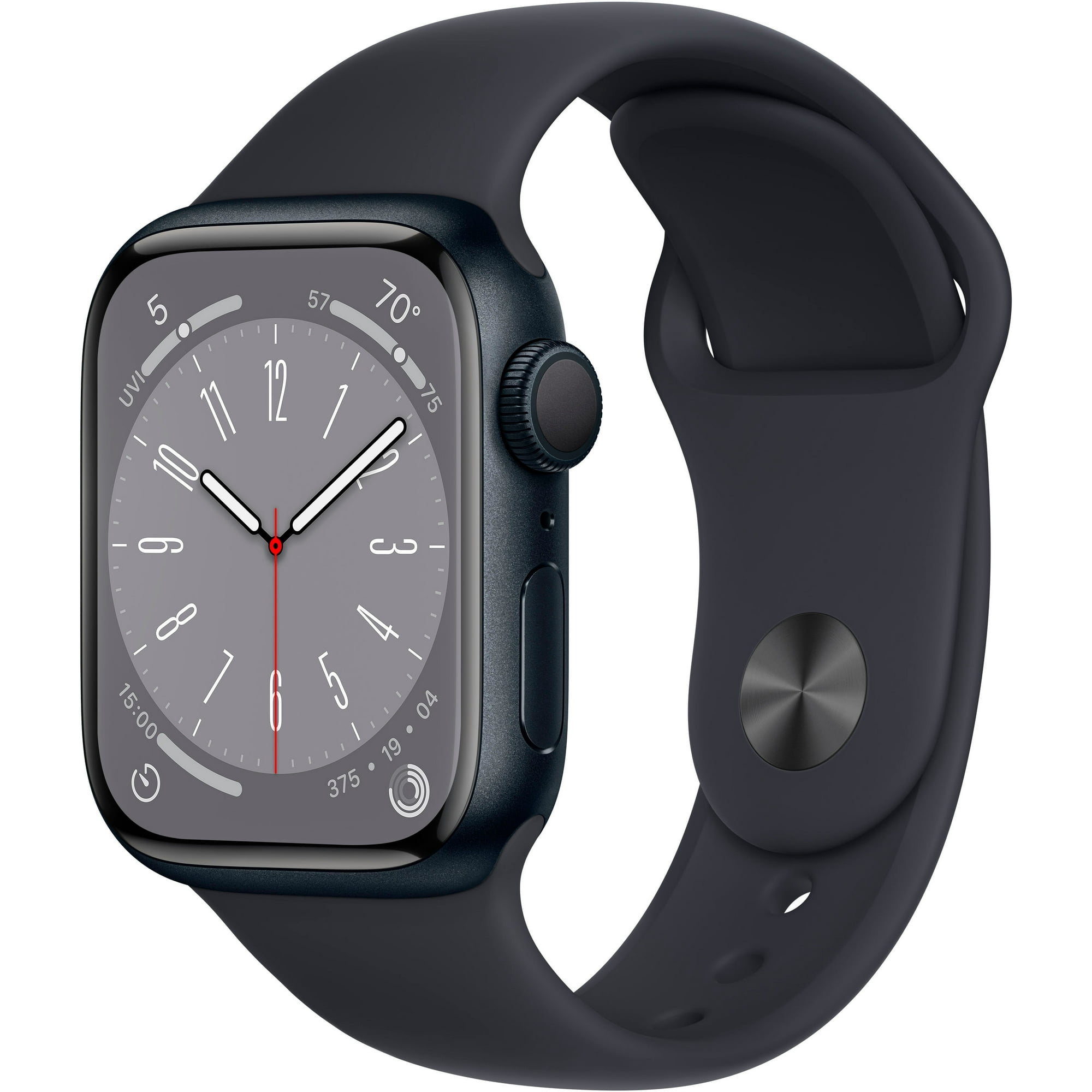 Restored Apple Watch Series 8 (GPS) 41mm Midnight Aluminum Case