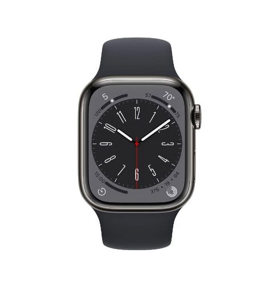 Restored Apple Watch Series 8 (GPS+Cellular, 41mm) - Stainless 