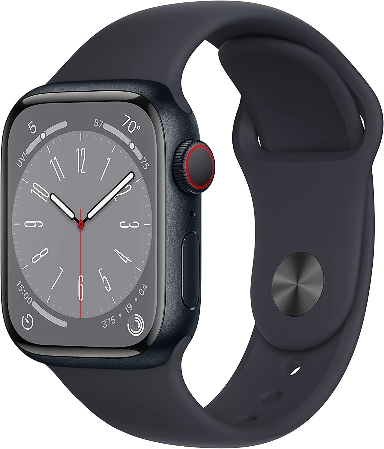 Restored Apple Watch Series 8 (GPS+ Cellular 41MM) Midnight 