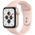 thumbnail image 1 of Restored Apple Watch Series SE 40MM Rose Gold Aluminum Case Pink Sand Sport Band with 10 Hour Battery Life, 1 of 2