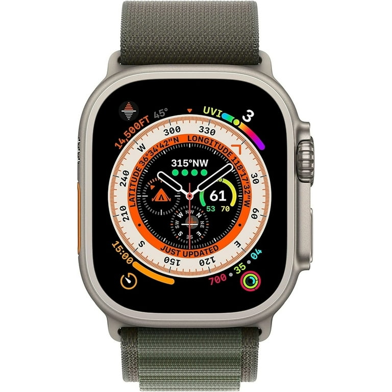 Apple Watch ultra 1シリーズ Apple Watch Ultra 1st Gen (GPS) Cellular 49mm Green Titanium