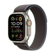 Restored Apple Watch Ultra 2 49mm GPS + LTE A2986 - Titanium/Blue Black Trail Loop M/L