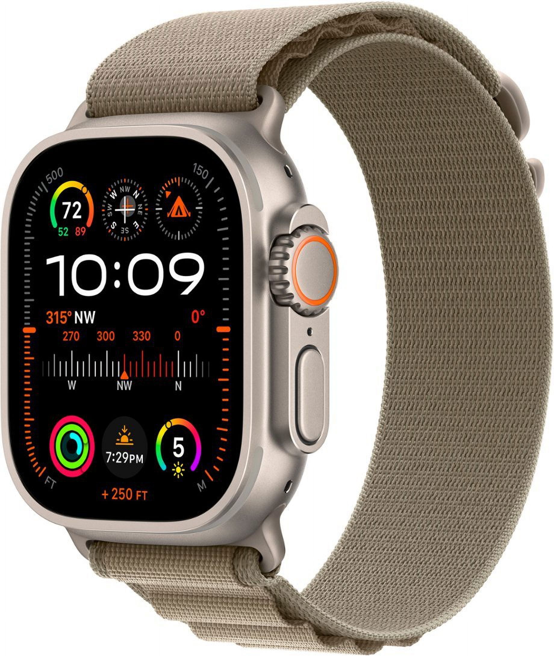 Apple Watch Ultra 2, GPS+Cellular, 49mm Titanio, Bucle